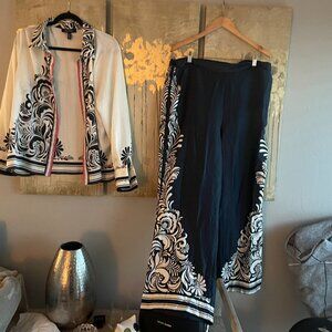 Ellen Tracy Fun Pant Set